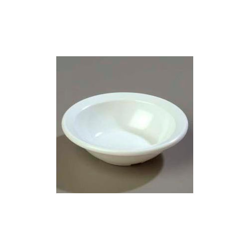 Carlisle KL80502 - Kingline™ Rimmed Fruit Bowl 4.4 Oz., 4-19/32", White - Pkg Qty 48