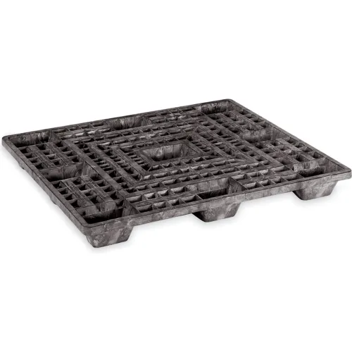 Orbis Nestable Open Deck Pallet, Plastic, 4-Way, 48