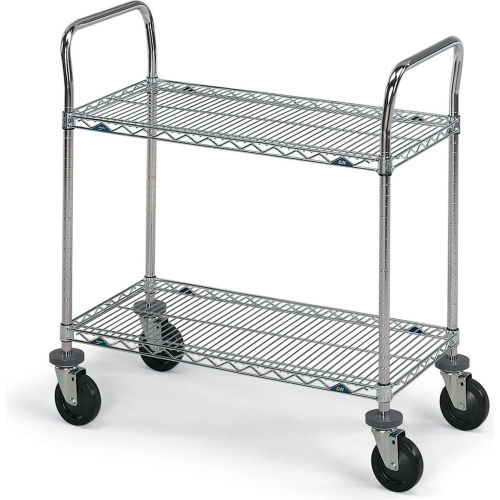 Metro&#174; Extra Shelf for Steel Wire Utility Cart, 150 lb. Capacity, 36&quot;L x 24&quot;W