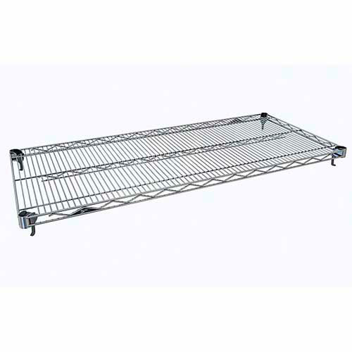 Metro - Extra Wire Shelf 24X60 - Chrome - Pack of 2