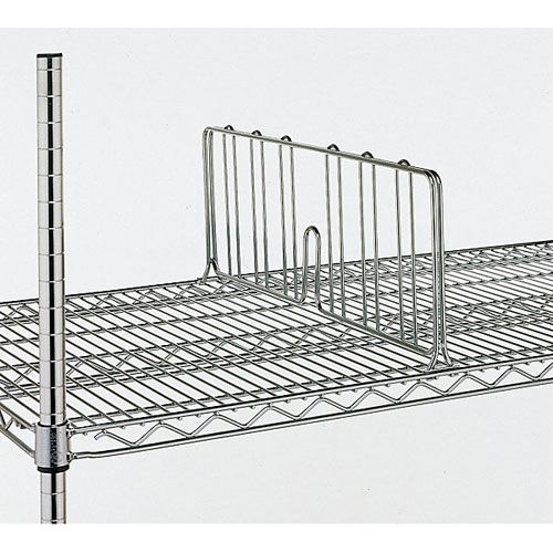 Metro 8&quot;H Shelf Dividers For Open-Wire Shelving - 30&quot;