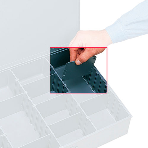 Durham Dividers 120-95 For Compartment Boxes - Fits Box 119-95, Price for pack of 9