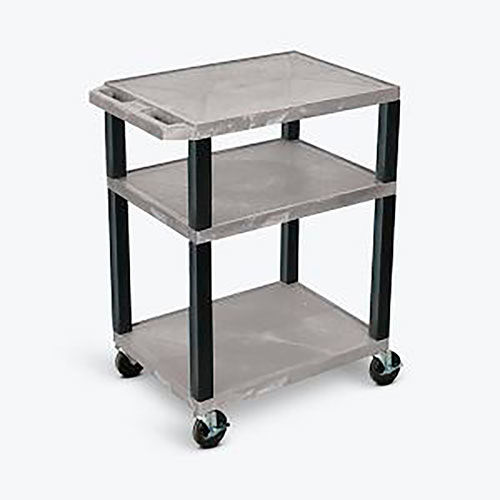 Luxor Garage Shop Utility Cart W Shelves Lb Capacity L X