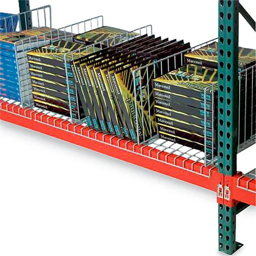 Interlake 48" X 46" Wire Decking For Pallet Racks – Waterfall Edge, 2500 LB Capacity (New)