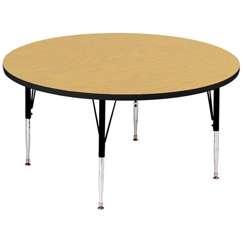 Activity Tables, 60&quot;L x 60&quot;W, Standard Height, Round - Fusion Maple
