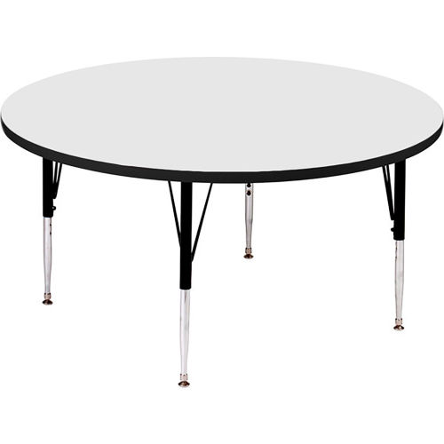 Activity Tables, 36&quot;L x 36&quot;W, Standard Height, Round - White