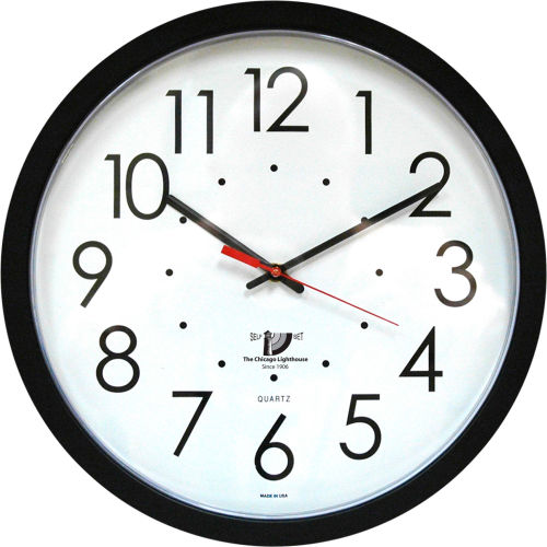16-1/2" Wall Clock, Contemporary SelfSet