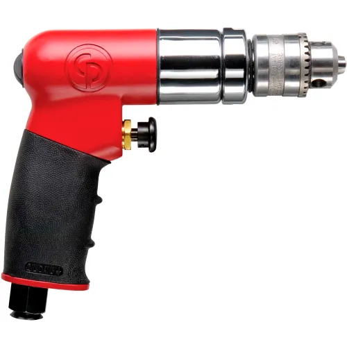 Florida Pneumatic Pistol Grip Air Drill, Keyed, 1/4
