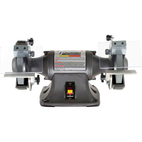 Palmgren 9682061 Bench Grinder, 6" Wheel Dia, 1/3HP, 115/230V