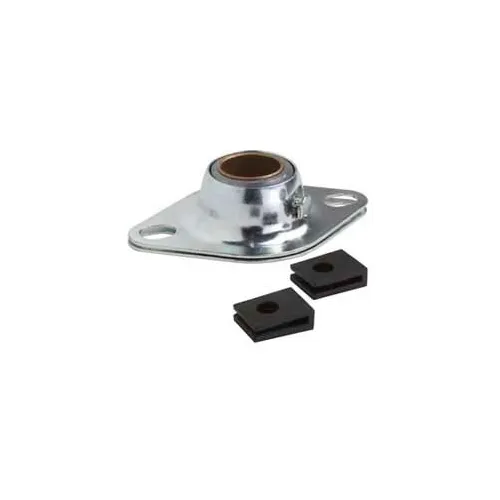 Clesco, 2 Bolt Flange Mount Bronze Bearing, F2PSBR062, Press Steel