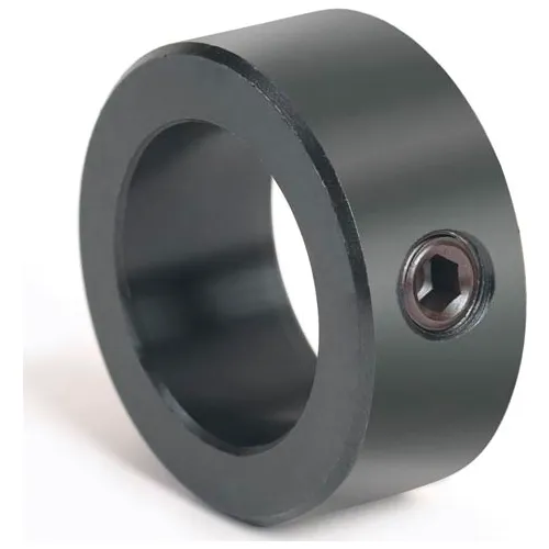 Lucas 2 Pack 5/16 Bore Shaft Collars With 10-32 Set Screw – Black Oxide Finish BSC-031