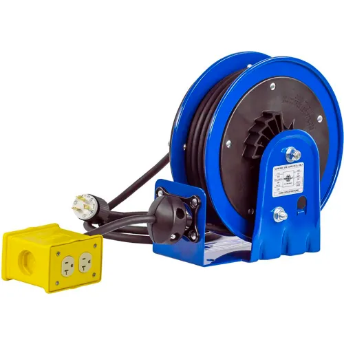Coxreels PC10-3012-B Compact Efficient Heavy Duty Power Cord Reel