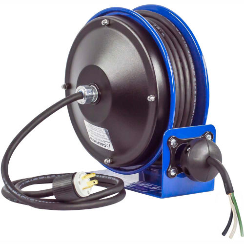 Coxreels PC103012X Compact Efficient Heavy Duty Power Cord Reel w/ No