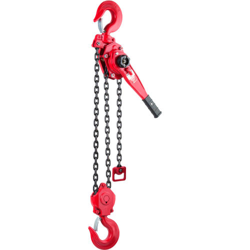 Coffing LSB Ratchet Lever Hoist, 6 Ton, 5 Ft. Lift