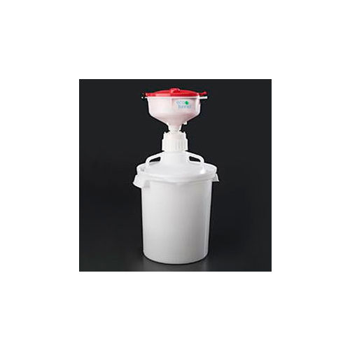 ECO Funnel® EF-8-83C-SYS 8" ECO Funnel System, 10 Liter Carboy & Secondary Container, Red Lid