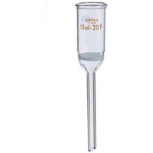 Kimble® Kimax® 150ML Buchner Funnel w/Kimflow Fritted Disc, Fine, Case of 4