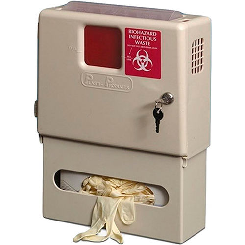 PlastiProducts 145002 Wall Mounted Sharps Disposal System with Sharps