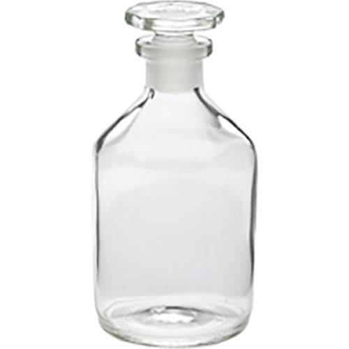 Wheaton&#174; 100ML Reagent Bottles, Clear Glass, Ground Stopper, Case of 6