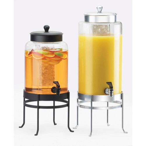 CalMil 1580374 Soho Glass Beverage Dispenser 3 Gallon 10"W x 12"D x