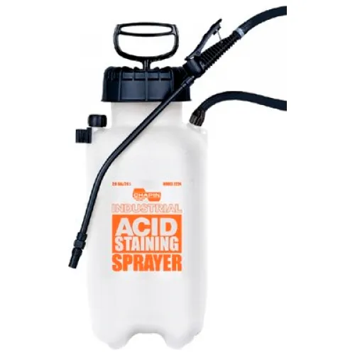 Chapin 22240XP 2 Gallon Capacity Industrial Acid Staining & Cleaning Pump  Sprayer
