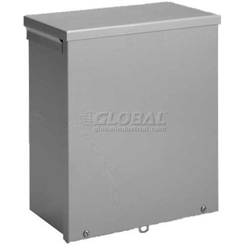 Hoffman A18R184, Screw Cover, Type 3R, 18.00X18.00X4.00, A-B-C-D-E-F-G-H-I Knockout Ptrn