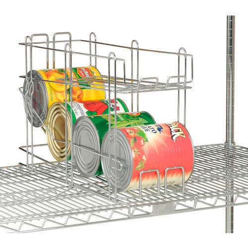 Can Rack Dispenser - Chrome Finish