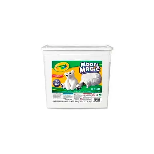 Crayola® Model Magic Clay, 2 lb., White, 1 Each