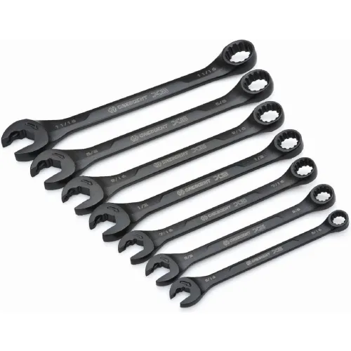 Crescent CX6RWS7 Combination Wrench Set with Ratcheting Open-End