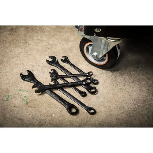 Crescent CX6RWS7 Combination Wrench Set with Ratcheting Open-End