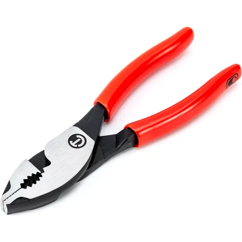 Crescent® 6" Z2 Dipped Handle Slip Joint Pliers