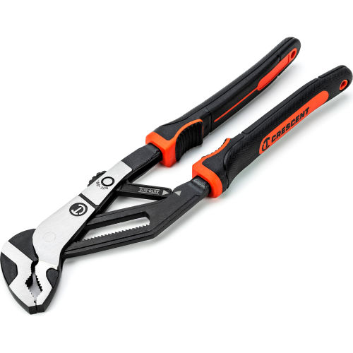 Crescent® 10" Z2 AutoBite™ Tongue & Groove Pliers with Dual Material