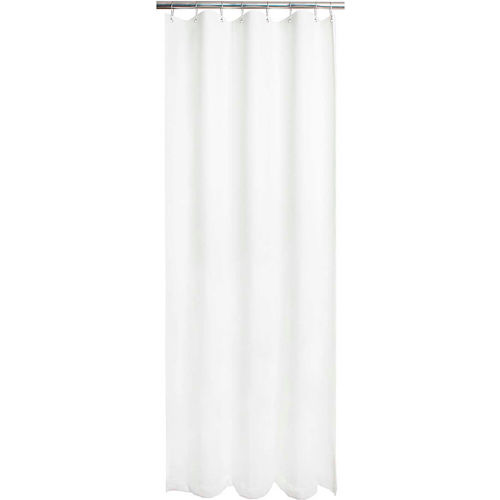 CSI Bathware 42" x 72" Assure™ Heavy-Duty Commercial Shower Curtain, White - CUR42X72NH