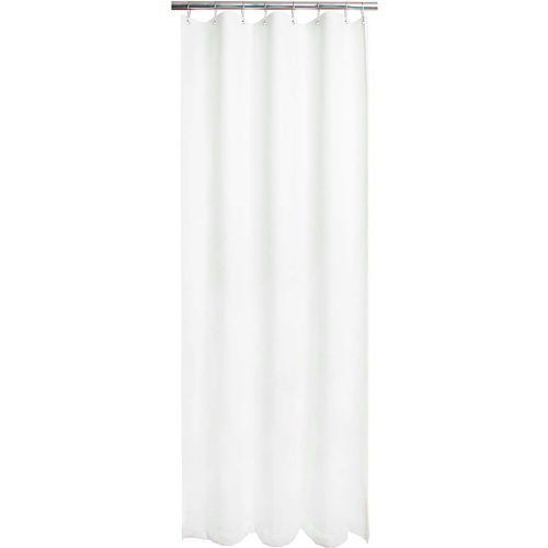 CSI Bathware 42&quot; x 74&quot; Assure&#8482; Heavy-Duty Commercial Shower Curtain, White - CUR42x74NH