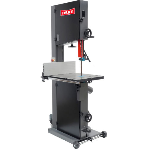 Dake Vertical Bandsaw, 18” x 16”, 120V, Variable Speed, 1 Phase