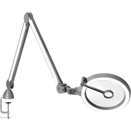 Lampe Annulaire Daylight Aura On Arm - 4500 Lux, 90+ CRI, Bras Extensible 145 Cm - Pour Maquillage, Tatouage, Streaming