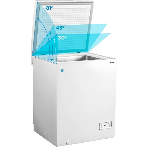  Global Industrial Nexel Chest Freezer, 10 Cu. Ft., White :  Appliances