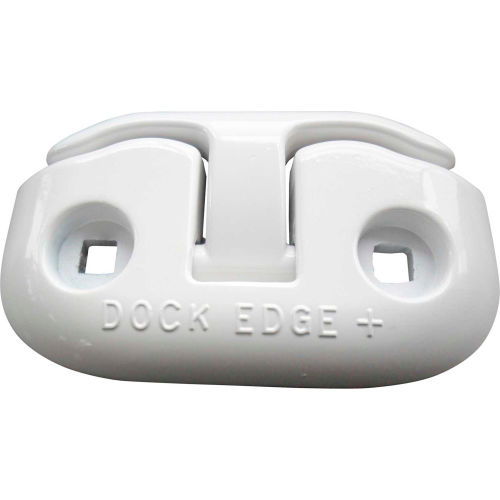 Dock Edge Dock Cleat 6&quot; Flip Up&#153;, White Almag 35 - 2606W-F