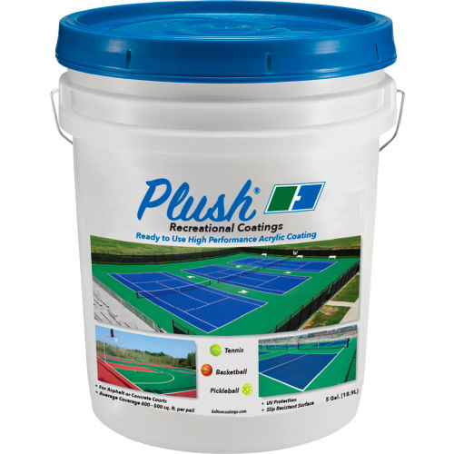 Plush™ Recreational Surface Coating, 5 Gallon, Tournament Blue