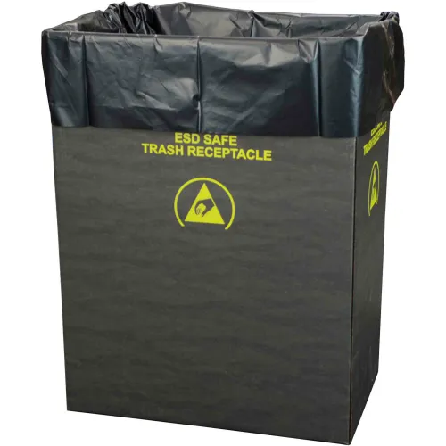 ESD Trash Can Liner 2.0 MIL, 26 x 24, 50 per Pack