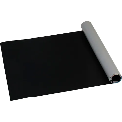 Desco Statfree® Z2 Dissipative 3-Layer Vinyl Roll, Black, 0.125