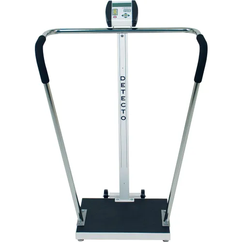 Detecto® Digital Bariatric Scale, 600 lb. Cap., 18"L x 18"W Platform