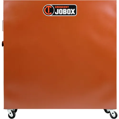 Jobox Rolling Clam Shell Cabinet with Dividers, 58 Cu. Ft. Cap