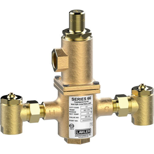 Lawler Series 66150 Thermostatic Mixing Valve, 150 GPM