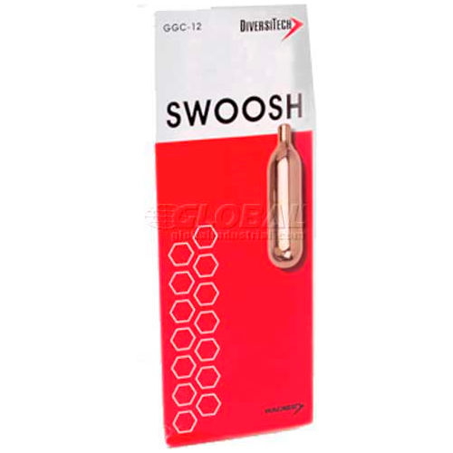 Swoosh CO2 Gallo Gun Cartridges GGC12 2000 PSI 12 pack