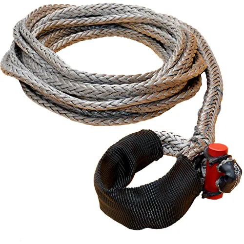 Lockjaw Synthetic Winch Line w/ Integrated Shackle 3/8 Dia. x 25'L 20-0375025