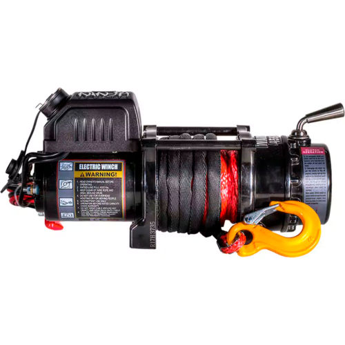 DK2® Ninja Series Gear Winch w/ Synthetic Rope, 4500 Lb. Capacity