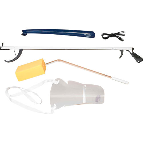 Drive Medical Hip Kit RTL9506, LongHandled Sponge, Stocking Aid, 32