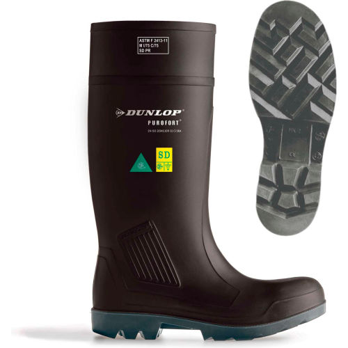 Dunlop Purofort Plus Full Safety Boots steel toecap and midsole for impact and p 