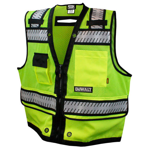DeWalt® DSV521-L ANSI Class 2 Heavy Duty Surveyor Vest L
