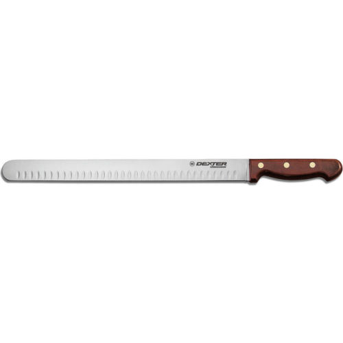 Dexter Russell 13032 - Duo-Edge Roast Slicer, High Carbon Steel, Stamped, 12"L